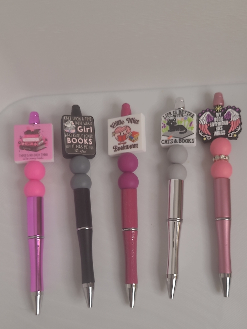 Handmade Book-Themed Pens